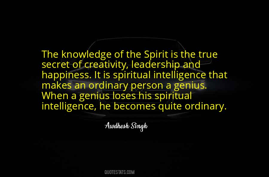 Quotes About True Genius #12477