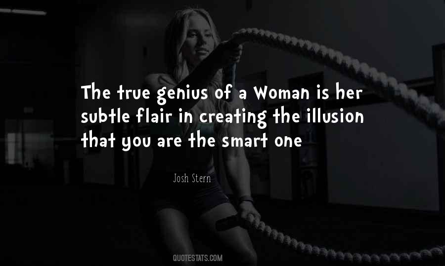 Quotes About True Genius #1874816