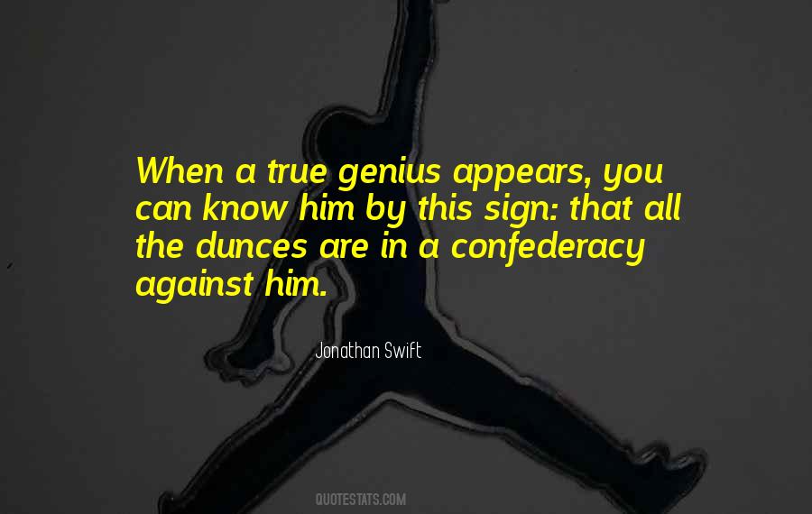 Quotes About True Genius #271373