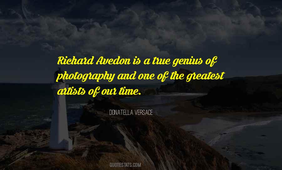 Quotes About True Genius #377161