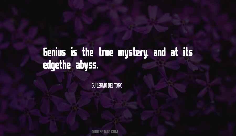 Quotes About True Genius #497234