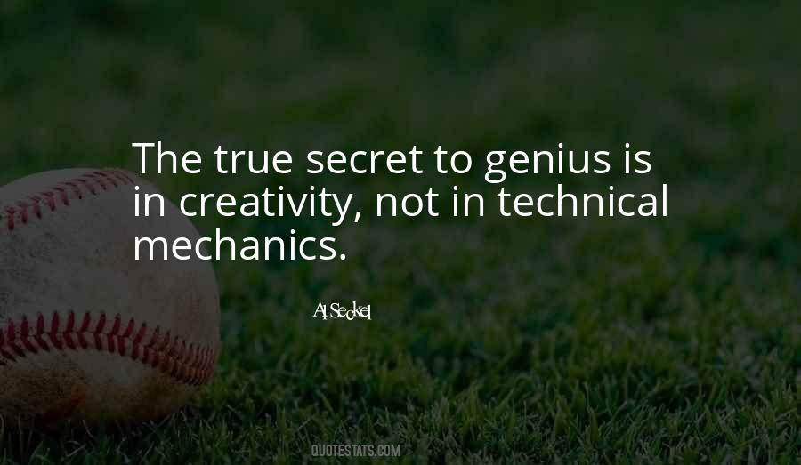 Quotes About True Genius #983058