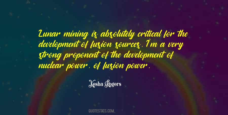 Quotes About Nuclear Fusion #156770