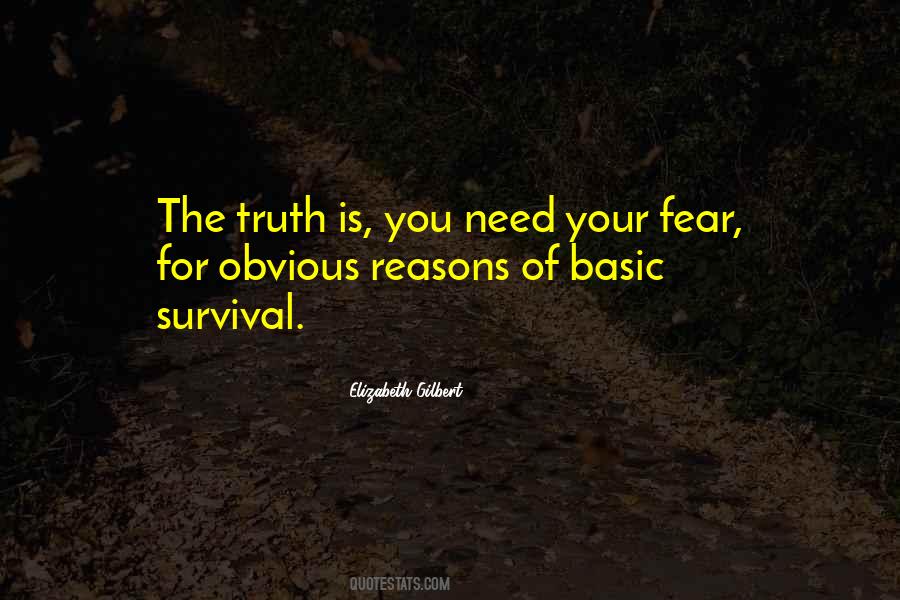 Fear For Quotes #1038516