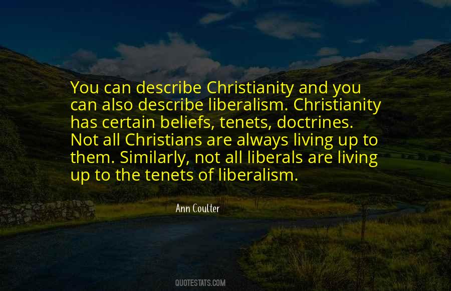 Tenets Of Christianity Quotes #652491
