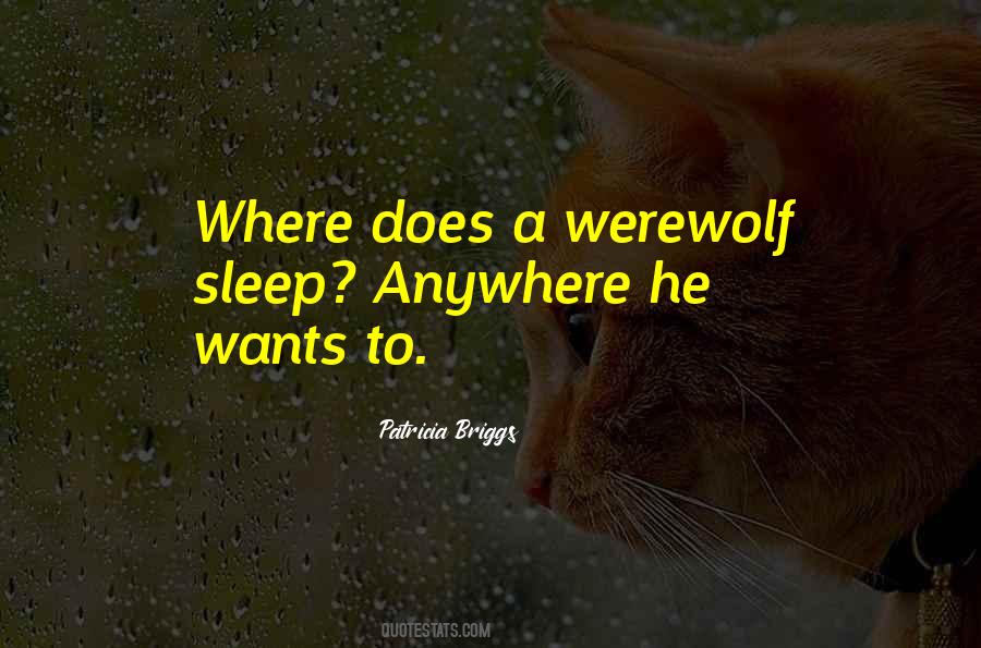 Werewolf Humor Quotes #776985