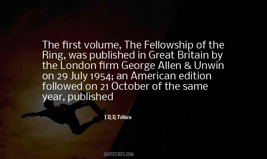 The Fellowship Quotes #1261286