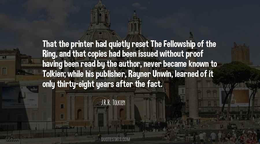 The Fellowship Quotes #1612650