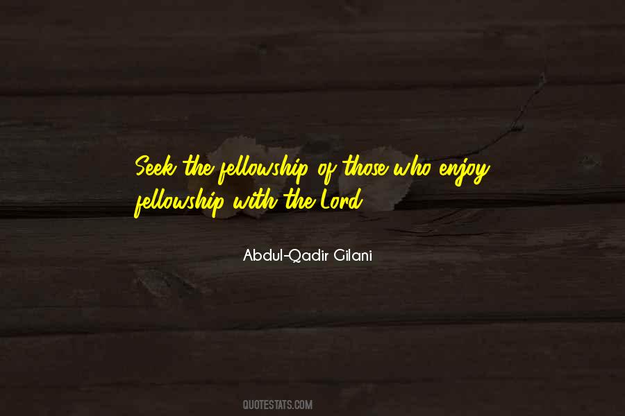 The Fellowship Quotes #745659