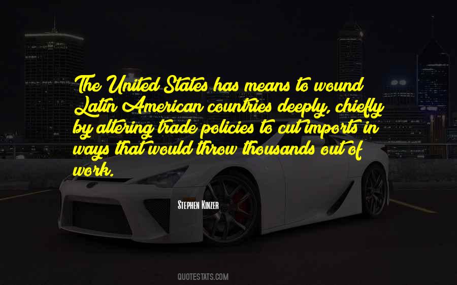 Trade Policies Quotes #1101413