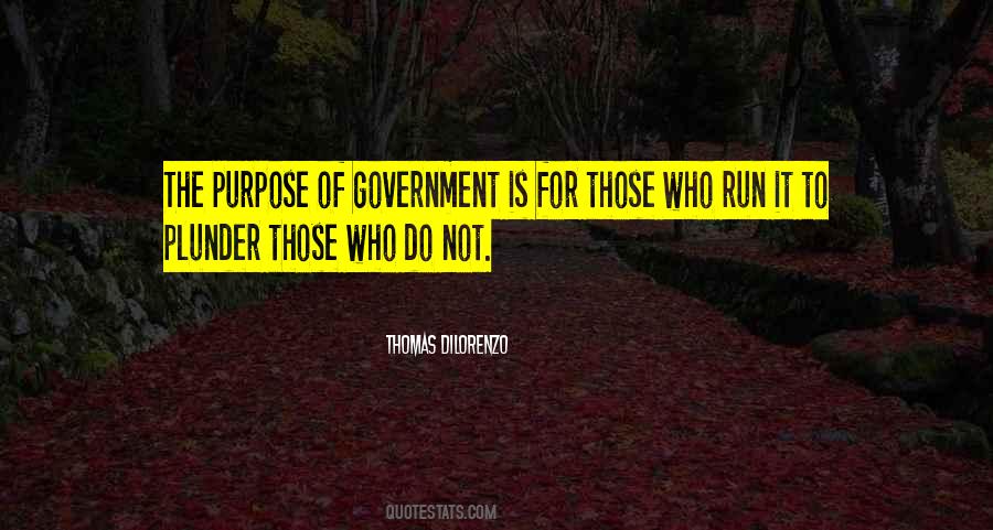 Quotes About The Purpose Of Government #1711989