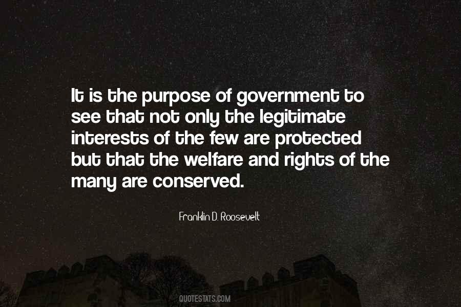 Quotes About The Purpose Of Government #219770