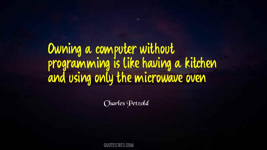 Quotes About Microwave Oven #447256