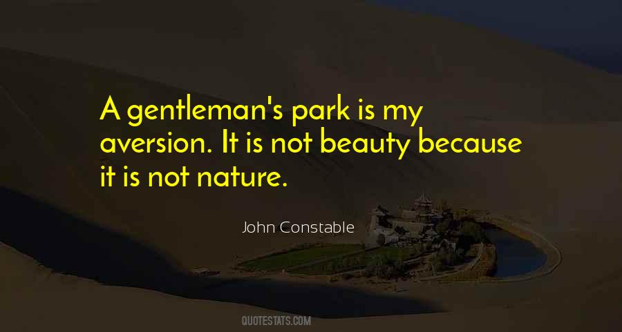 Quotes About Parks And Nature #1734475