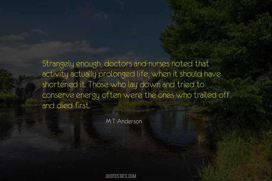 Quotes About Nurses And Doctors #1240217