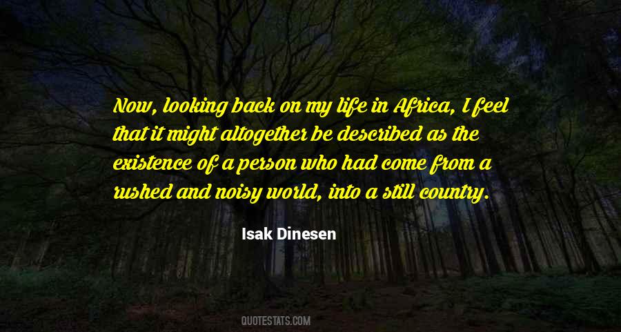 Quotes About The Looking Back #184634