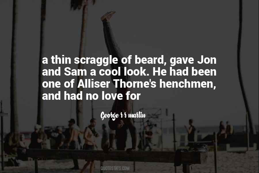 Quotes About Beard Love #1471084