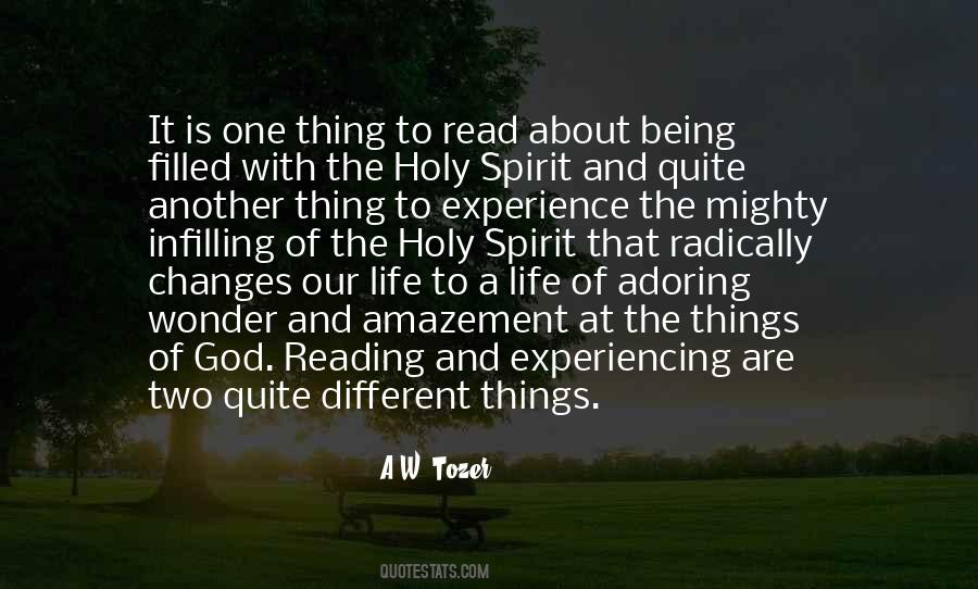 Quotes About Being Filled With The Holy Spirit #1485202