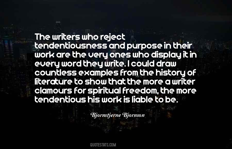 Quotes About Purpose Of Literature #107039