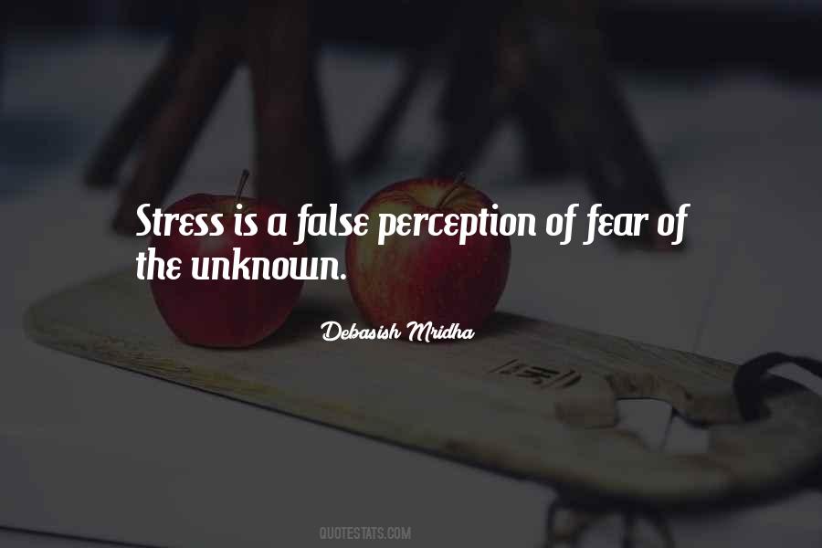 Quotes About Fear Of The Unknown #1115334