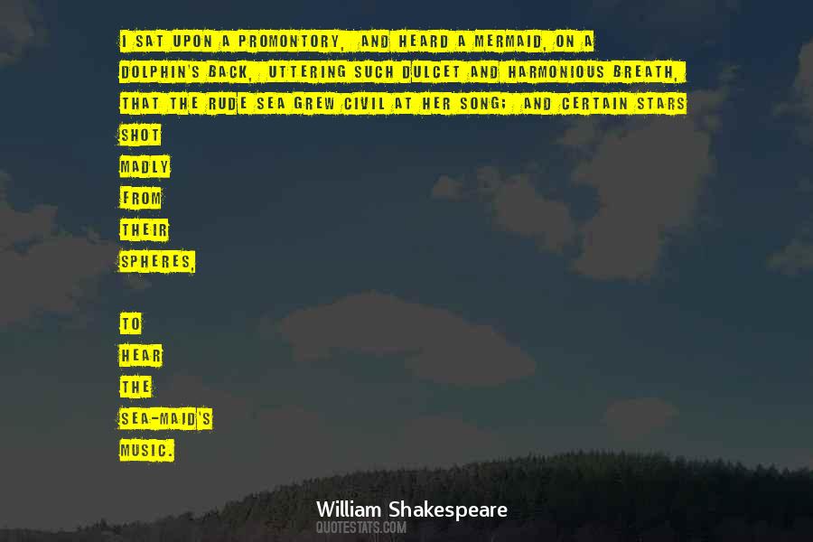 Quotes About Music From Shakespeare #803472