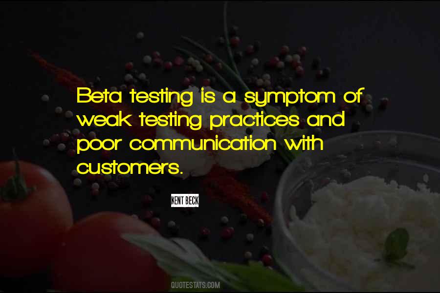 Beta Testing Quotes #839512
