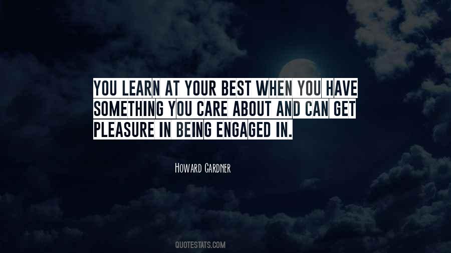 Quotes About Engaged Learning #1759286