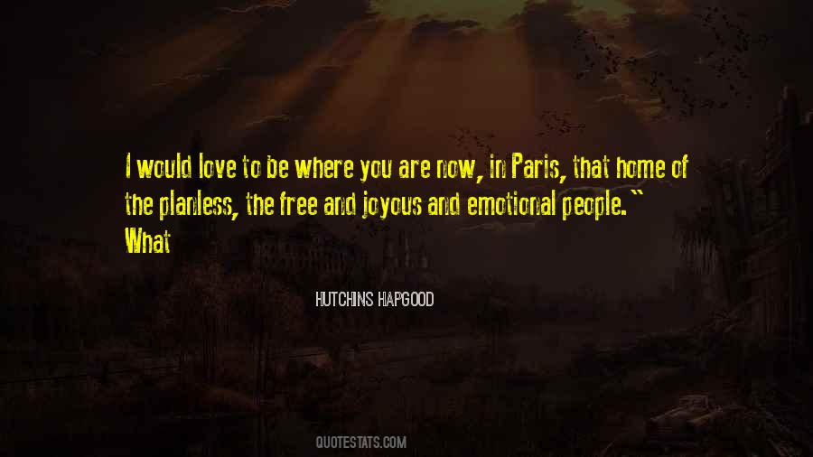 Quotes About Paris Love #328462