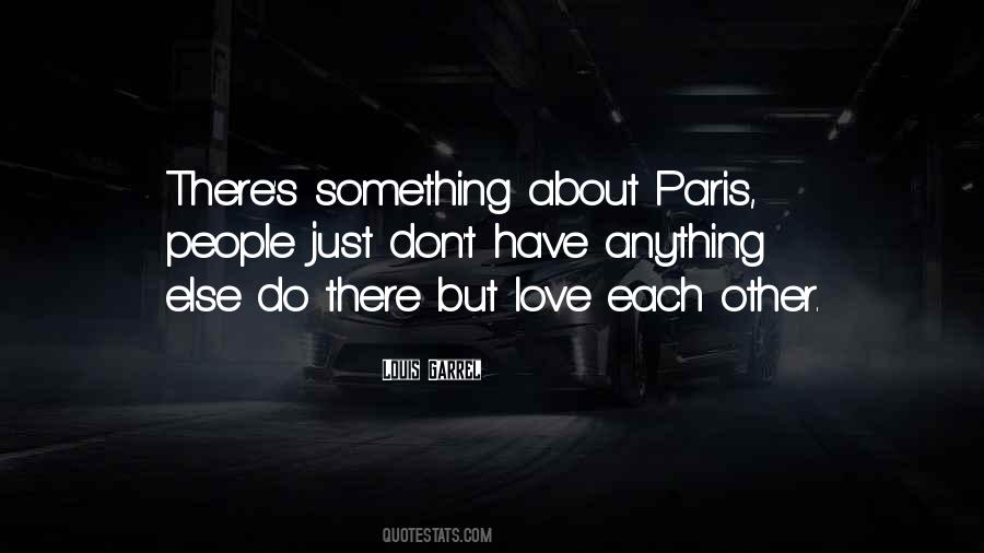 Quotes About Paris Love #879653