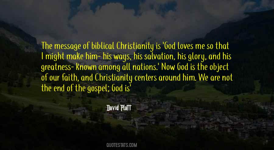 Quotes About Faith Of God #55414