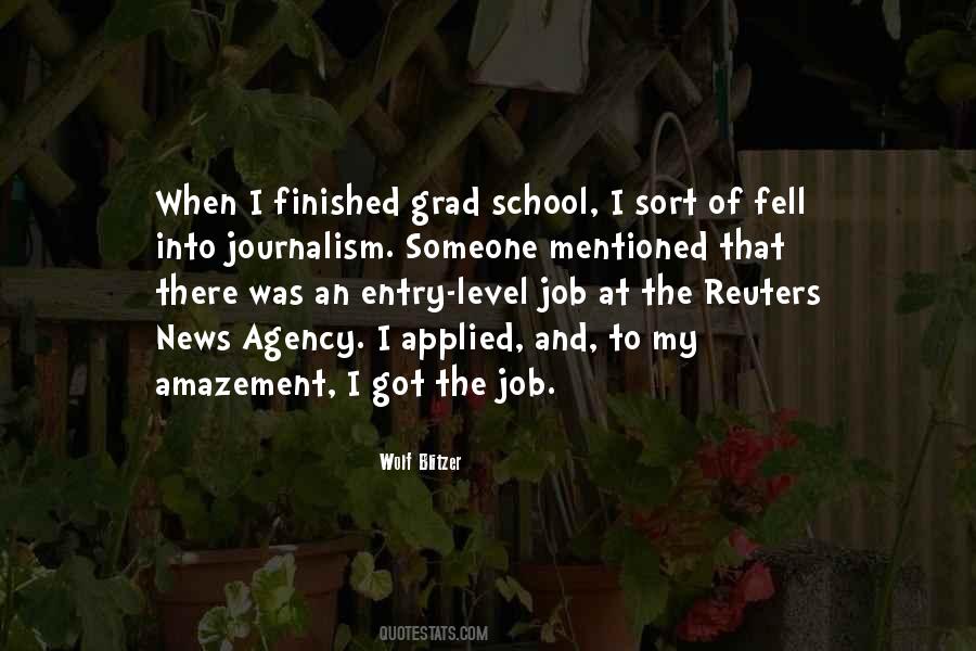 Quotes About Grad School #1255738