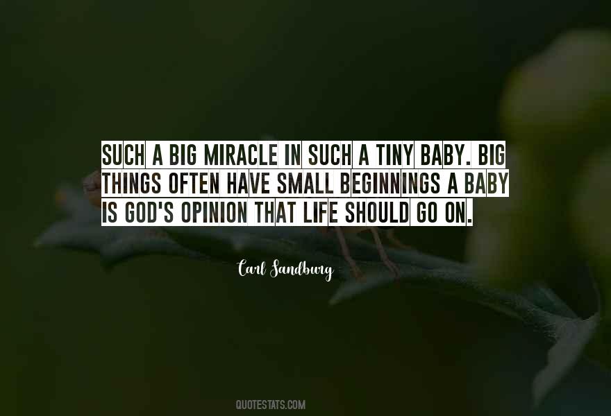 Quotes About A Miracle Baby #1659736