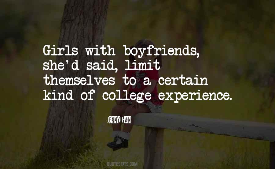 Quotes About College Experience #620257
