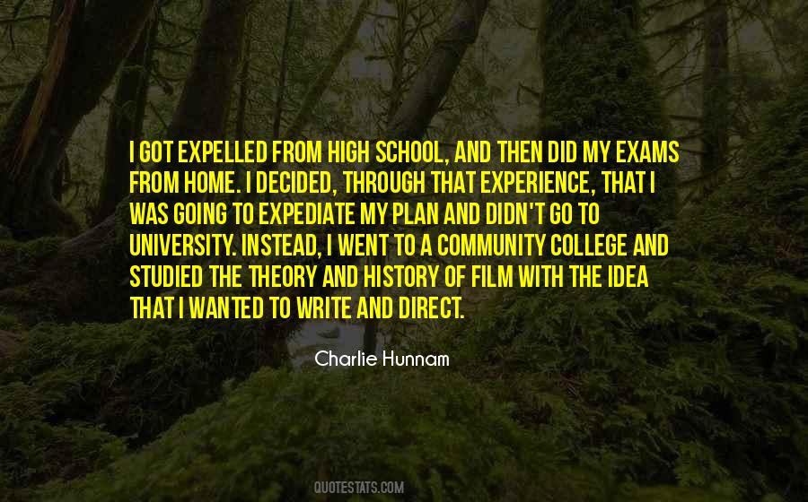 Quotes About College Experience #911688