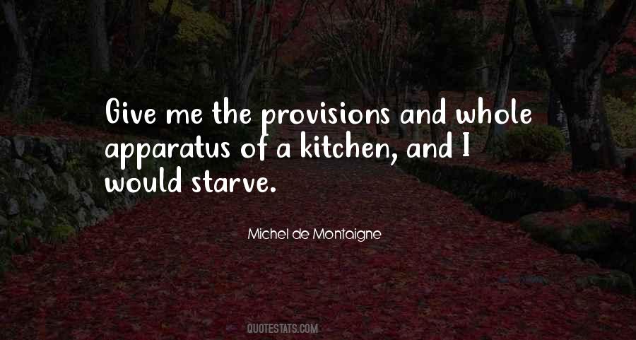 Quotes About Provisions #515758