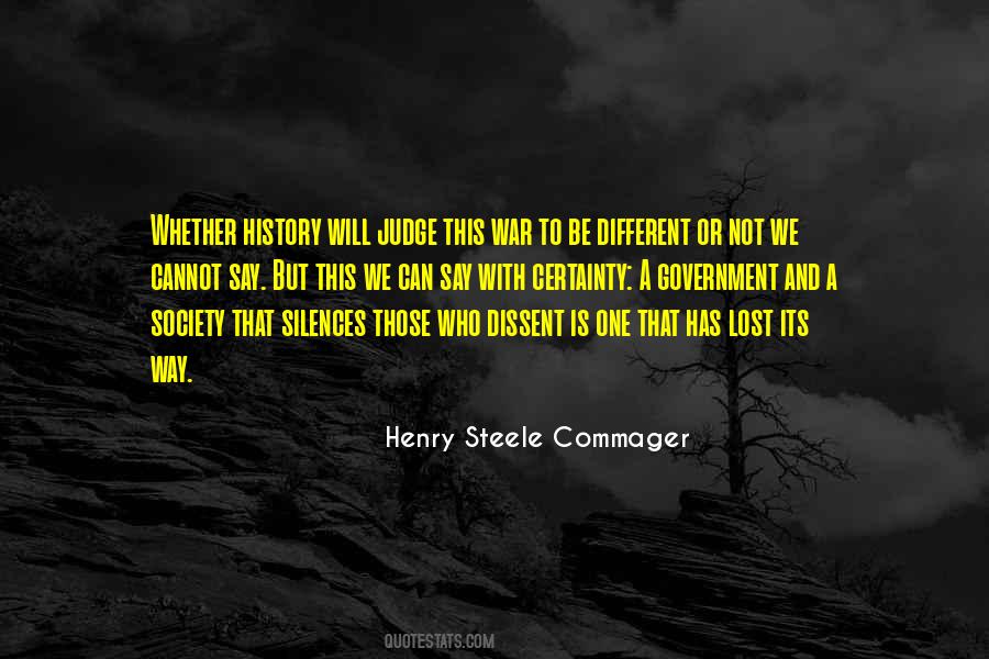 History Will Judge Quotes #1785960