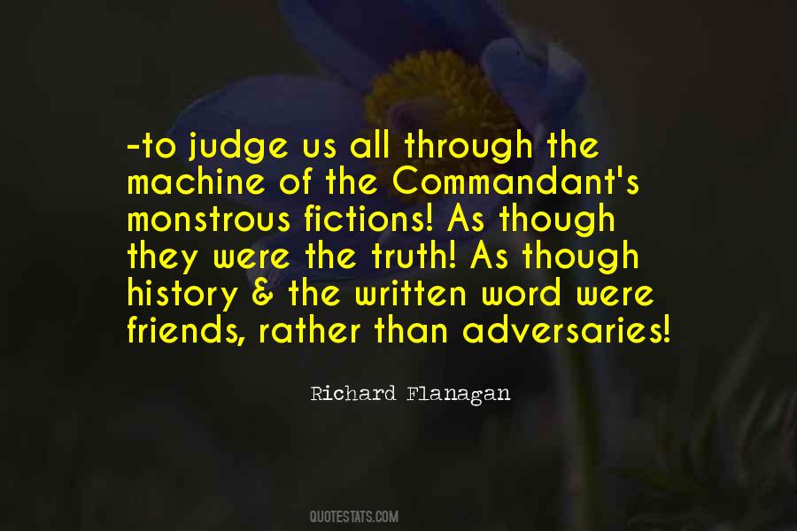 History Will Judge Quotes #1791914