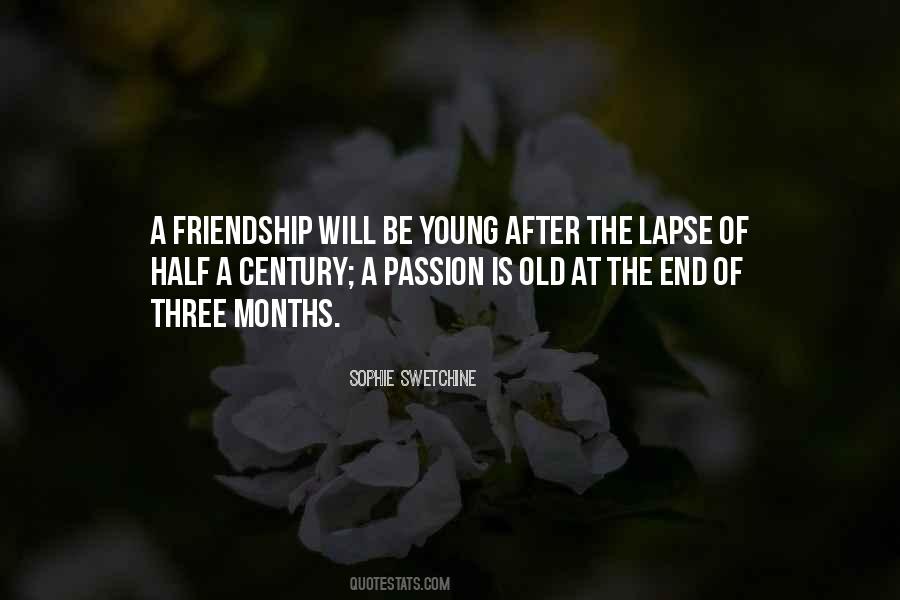 Quotes About The End Of A Friendship #22746
