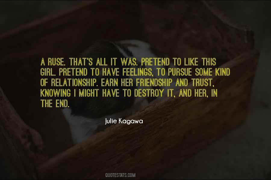 Quotes About The End Of A Friendship #45229