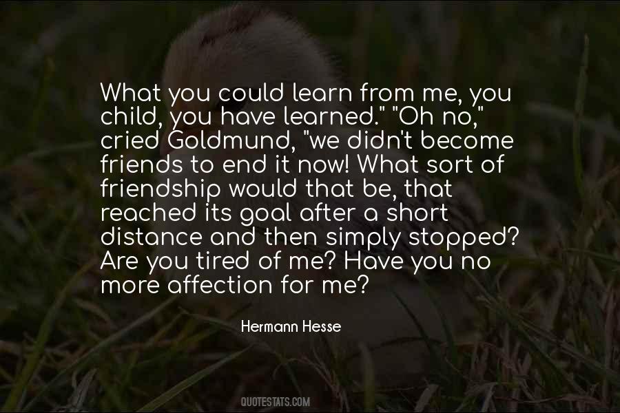 Quotes About The End Of A Friendship #956796