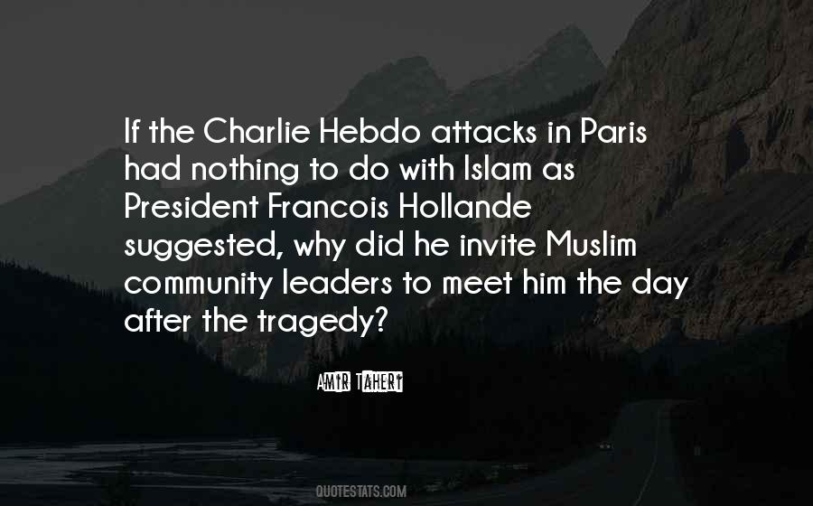 Quotes About Paris Attacks #1246084