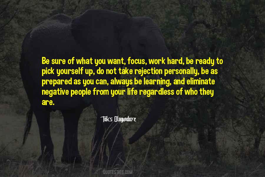 Quotes About Focus And Hard Work #1515278