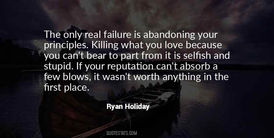 Quotes About Failure To Love #1403754