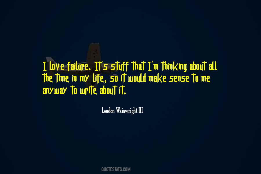 Quotes About Failure To Love #204935