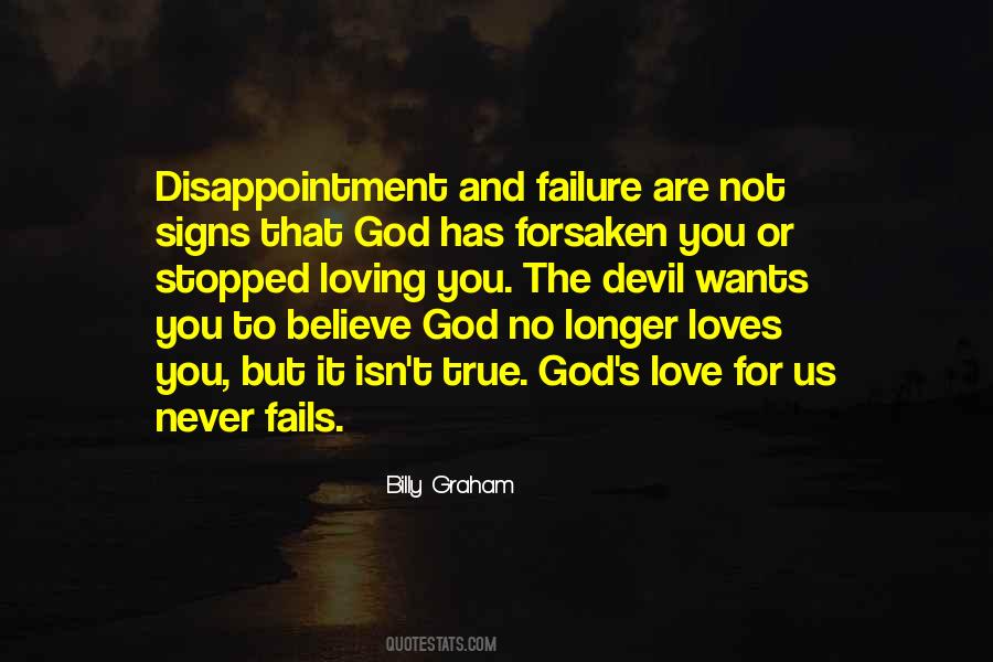 Quotes About Failure To Love #843973