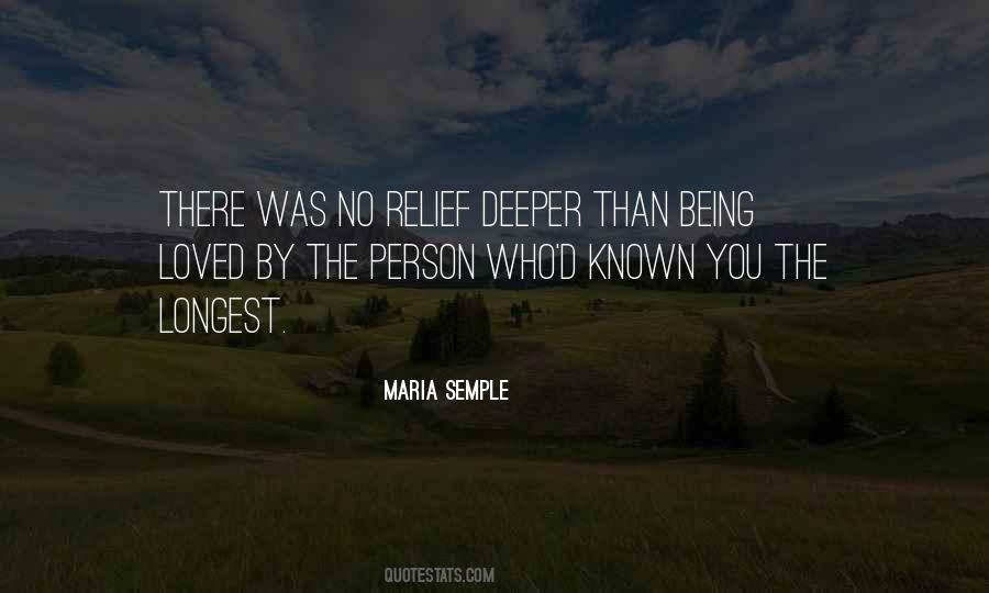 Being Known And Loved Quotes #663945