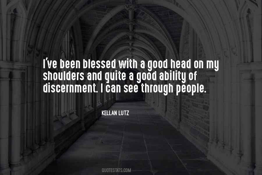 Quotes About Discernment #336646