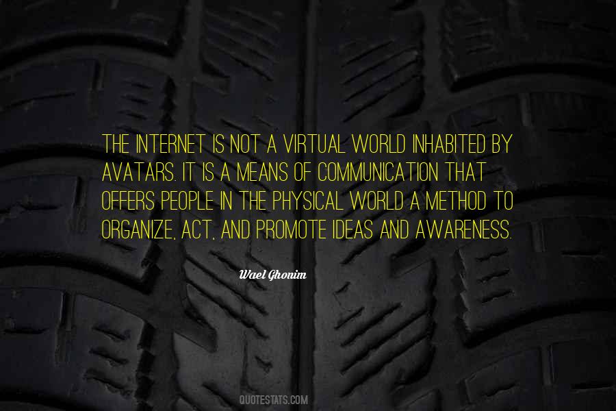 Quotes About Virtual World #1066377