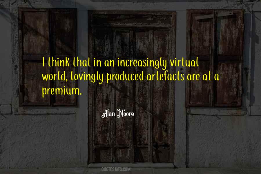 Quotes About Virtual World #1381685