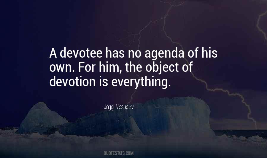 Quotes About Agenda #1364906